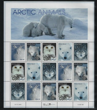 #3288 - 92, 33c Artic Animals,  Sheet, STOCK PHOTO
