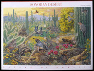 #3293 33c Sonoran Desert,  Sheet, STOCK PHOTO