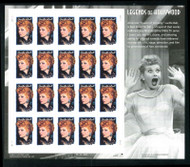 #3523, 34c Lucy Ball,  Sheet, STOCK PHOTO