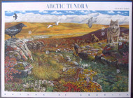 #3802, 37c Artic Tundra,  Sheet, STOCK PHOTO
