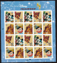 #3865 - 68, 37c Art of Disney,  Sheet-Stock Photo - you will receive a comparable stamp