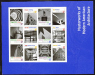 #3910, 37c American Architecture,  Sheet-Stock Photo - you will receive a comparable stamp