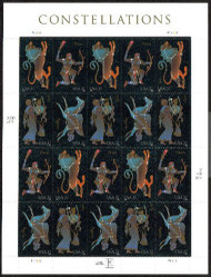 #3945 - 48, 37c Constellations,  Sheet-Stock Photo - you will receive a comparable stamp
