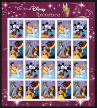 #4025 - 28, 39c Disney Characters,  Sheet-Stock Photo - you will receive a comparable stamp