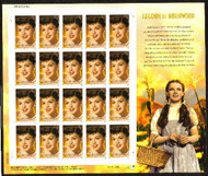 #4077, 39c Judy Garland,  Sheet-Stock Photo - you will receive a comparable stamp