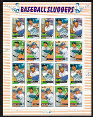 #4080 - 83, 39c Baseball Sluggers,  Sheet-Stock Photo - you will receive a comparable stamp