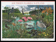 #4099 39c Southern Florida Wetland Sheet, VF mint never hinged, fresh   STOCK PHOTO