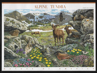 #4198 41c Alpine Tundra Sheet, VF mint never hinged, fresh   STOCK PHOTO