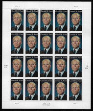 #4199 41c Gerald Ford Sheet, VF mint never hinged, fresh   STOCK PHOTO