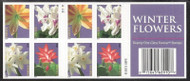 #4862 - 65d 49c  Winter Flowers book, VF NH BOOK of 20, LIMITED SUPPLY, Rare! STOCK PHOTO