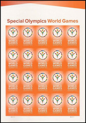 #4986a 49c  Special Olympics, VF NH IMPERF SHEET of 20, LIMITED SUPPLY, Rare! STOCK PHOTO