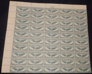 #C 24 30c Winged Globe, F/VF to XF OG NH, a few gradable stamps, Post Office Fresh, Full Sheet of 50,  Very Fresh!