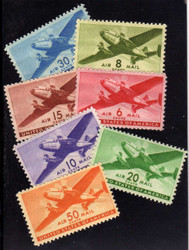 #C 25 - C 31 F/VF OG NH, Nice Set!  (Stock Photo - You will receive a comparable stamp)