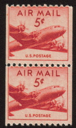 #C 37 F/VF OG NH Pair, Great Color! (Stock Photo - You will receive a comparable stamp)