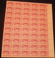 #C 45 6c Wright Brothers and Plane,  F/VF OG NH, Full Sheet of 50, Post Office Fresh, STOCK PHOTO!
