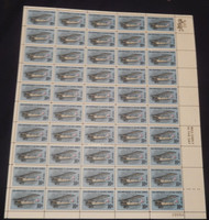 #C 74 10c 50th Anniversary Airmail, F/VF OG NH, Full Sheet of 50, Post Office Fresh, STOCK PHOTO!