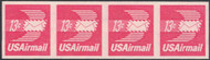 #C 83a SUPERB OG NH, Imperf Strip of 4, Nice!