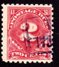 #J 60 F/VF, terrific color and cancel, nice