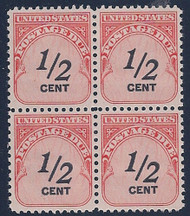 #J 88 F/VF OG NH, Block of 4, Nice! (Stock Photo - You will receive a comparable stamp)