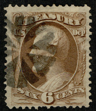 #O 75 F/VF, Bold circle of "V's", socked on the nose cancel, Perfect Strike!