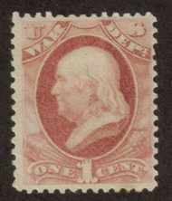 #O 83 VF OG LH,  nice stamp, select