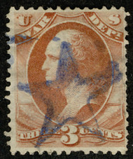 #O 85 F/VF, Bold hollowed star, socked on the nose cancel, Select!