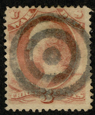 #O 85 Fine+, Bold well struck target cancel, socked on the nose cancel, NICE!