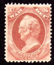 #O 91 F/VF OG NH, quality stamp