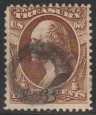 #O109 F-VF, cork cancel, Fresh color!