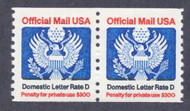 #O139 F/VF OG NH, Nice Pair! (Stock Photo - You will receive a comparable stamp)