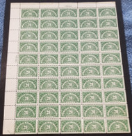 #QE3 20c Special Delivery, VF OG NH, nice and fresh sheet,  RARE!
