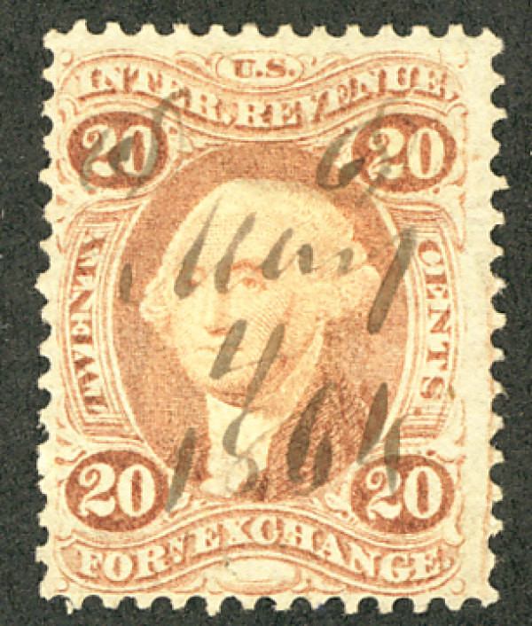 R 41c F/VF+ well centered for this, Nice! - Steve Malack