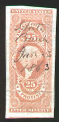#R 49a SUPERB, Huge stamp, crease