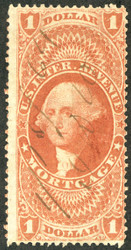 #R 73c Fine+, fresh color and nice centering, RARE STAMP!