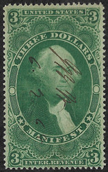 #R 86c VF, three large margins, wonderful fresh stamp, not normally seen this well centered!