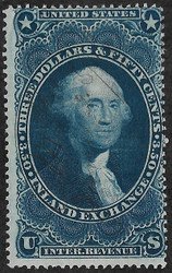 #R 87c Fine+, looks mint at first glance, faintly canceled,  bold color, nice looking stamp