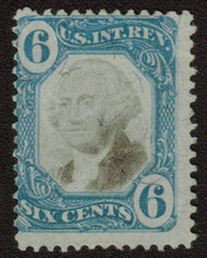 #R108 Fine, looks mint, scarce stamp