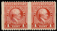 #R654a F/VF OG NH, Imperf Between Pair,  SELECT ERROR!   Few Known!
