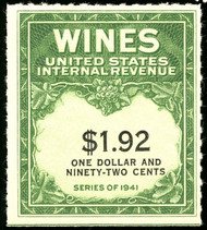 #RE152 F/VF OG NH, fresh wine stamp