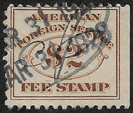 #RK23 F/VF, fresh stamp, Scarce