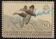 #RW 7 F/VF+, used, nice stamp