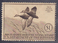 #RW 7 Fine OG H, fresh stamp