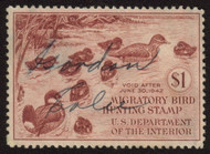 #RW 8 VF, used, well centered