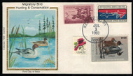 #RW50 VF, First Day Cover, Colorado Silk cachet,  Unaddressed, RARE!