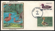 #RW53 VF, First Day Cover, Colorado Silk cachet,  Unaddressed, colorful and RARE!
