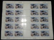 #STATE DUCK, PA no.13 VF OG NH, Full Sheet of 20, PLATE PROOF SHEET,  RARE!!