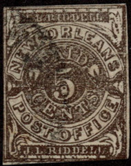 Confed #   62x3c VF, faintly canceled used, chocolate brown shade,   VERY NICE!