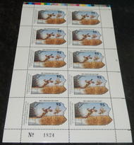 CONSERVATION STAMP, Pennsylvania, 1983, FULL SHEET, VF NH, Very Rare!