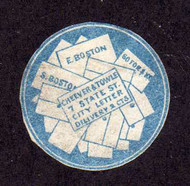 Local # 37L 1 VF, mint, cut to shape