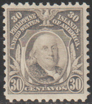 Philip #289c F-VF OG H, Nice!
